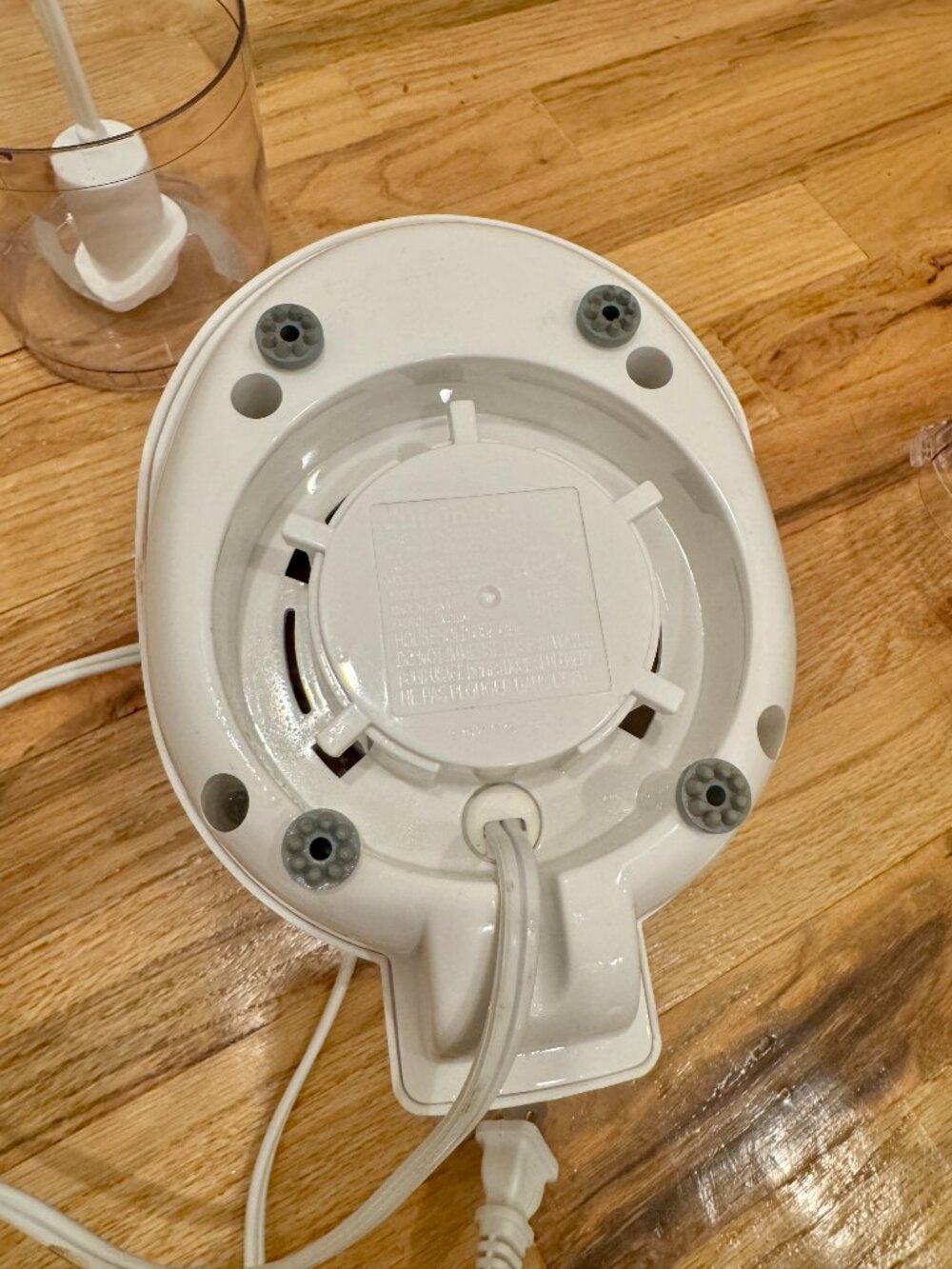 Cuisinart Mini-Prep Plus 4-Cup Food Processor White DLC-4CHCH EUC - Picture 8 of 9